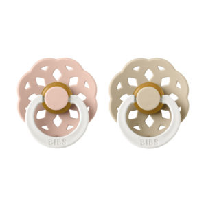 BIBS Boheme cumlíky z prírodného kaučuku 2ks - veľkosť 2 blush-nocny-vanilla-nocny I BIBS